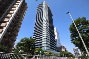 クレッセント川崎タワーの外観(南東側)
