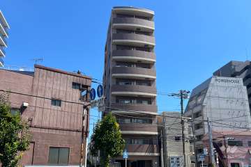 ヴェルト川崎ウエストの外観（西側から）