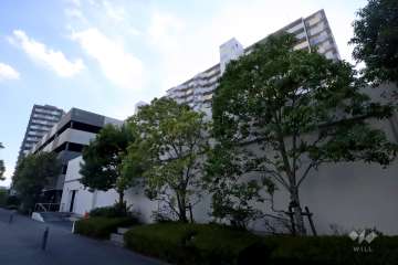 レジデンシャルスクエアの外観(北東側から)