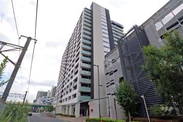 イニシア新川崎の外観（北東側から）