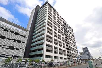 イニシア新川崎の外観（北西側から）