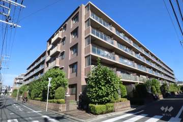 ナイスアーバンスクエア新川崎エアリーコートの外観(西側から)