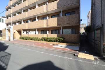 敷地南西側の前面道路　　