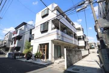 サンパレス中幸の外観（南東側から）