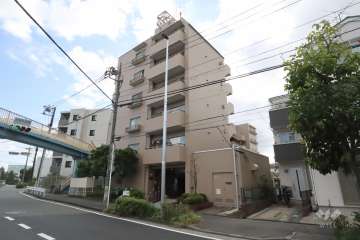 元住吉ガーデンハイツの外観(北側から)