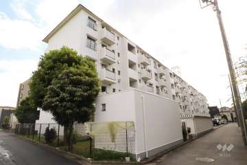 多摩川グリーンハイツの外観(北東側から)