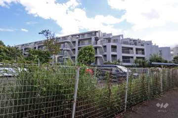 東急ドエルアルス新川崎の外観(北側から)