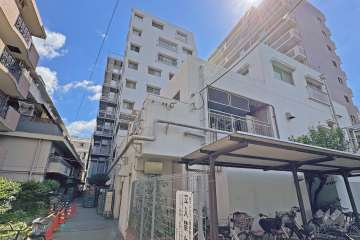 ニッコーハイツ川崎の外観（北西側から）