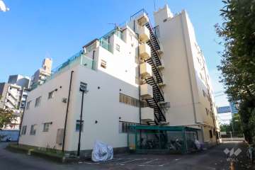 コーポ柳町の外観(北西側から)