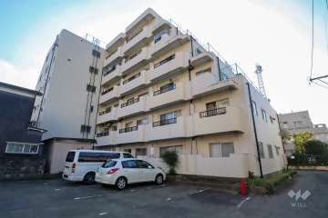 コーポ柳町の外観(北東側から)