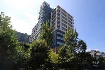 ザ・ミレナリータワーズガーデンレジデンスの外観(南東側から)