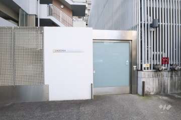 駐輪場の出入り口　