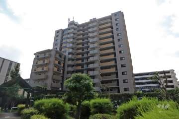 ザ・ユナイテッドシティアルティフガーデンズ川崎の外観（北側から）