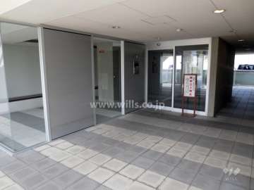 A棟のエントランス