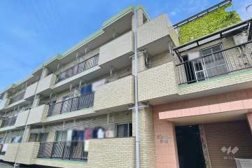 グレース小倉の外観（南東側から）