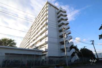 鹿島田グリーンハイツ2号棟の外観（東側から）