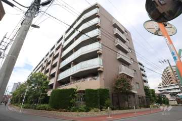 ザ・パークハウス新川崎の外観(南東側から)