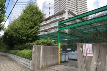 パークシティ新川崎西三番街C棟の外観(南西側から)