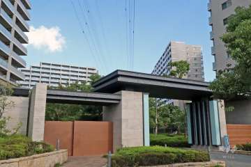 クレストプライムレジデンス アベニュー弐番街の外観（北西側から）
