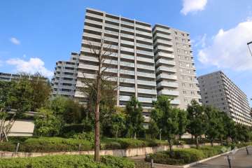 クレストプライムレジデンス-アベニュー参番街の外観(北西側から)