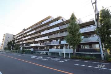 アクアブリーズ川崎の外観(北東側から)