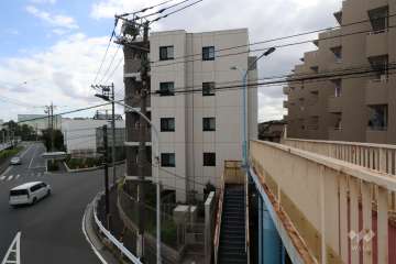 ガーラレジデンス元住吉の外観(北東側から)