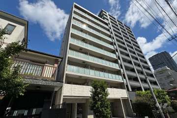 リシャール川崎ザウエストの外観（南西側から）