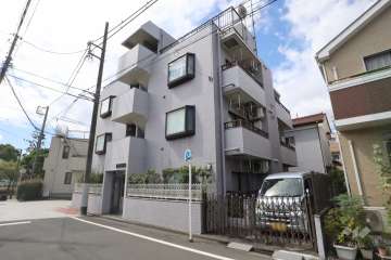 ウィングシティー多摩川の外観(東側)から　　