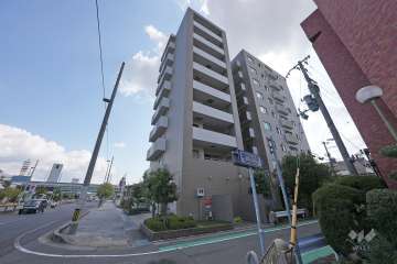 セーリオ西宮ルシードの外観（北西側から）