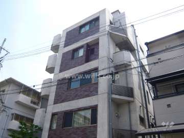 レスプランドル武庫之荘の外観（北西側から）