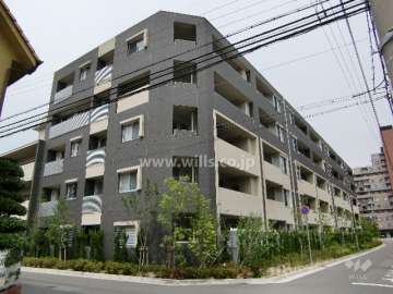 ロジュマン西宮武庫川の外観（南西側から）