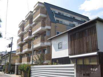 ファスタージュ芦屋伊勢町サーモスの外観（南東側から）
