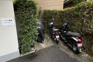 バイク置場