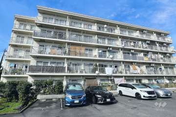 ダイアパレス登戸第2の外観（南西側から）