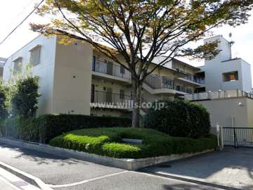 パロス甲子園三番町B棟の外観（北東側から）