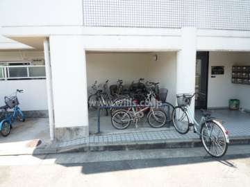 駐輪場、メールボックス