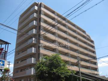 パークナード上甲子園の外観（南西側から）