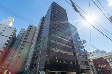 ラヴ心斎橋ウエストの外観（北東側から）