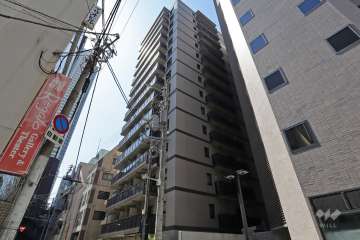 ファインレジデンス大阪本町の外観（南東側から）