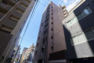 セレッソコート西心斎橋3の外観（南東側から）