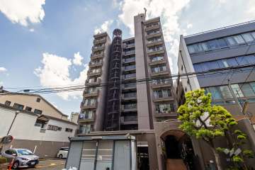 南大江パークハウスの外観（北西側から）