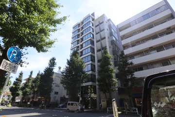 ブランズ渋谷代々木公園の外観(北側から)