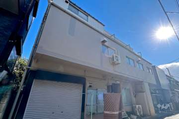 共栄ハウスの外観（北西側から）