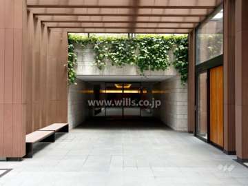 フォレストテラスとフロントテラスを結ぶ通路