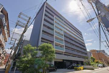 サムティ福島NORTHの外観（北西側から）