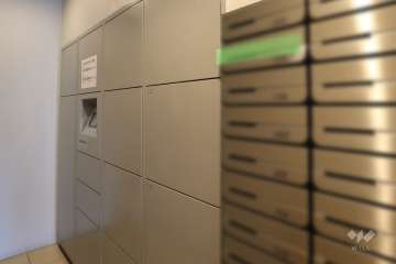 宅配ボックスと共用ポスト　