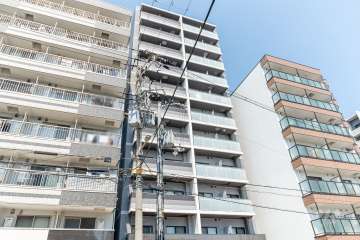 W-STYLE福島2ウィステリアの外観（南西側から）