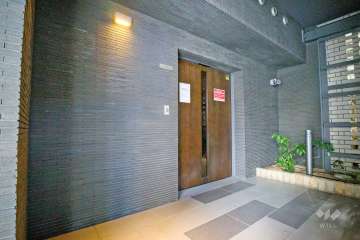 駐輪場の出入り口