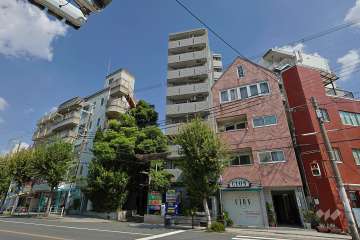 エスリード野田駅前の外観（南西側から）