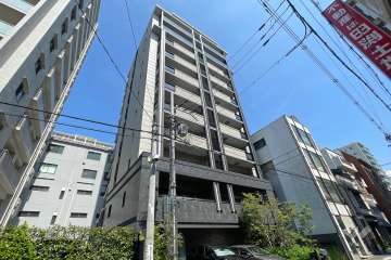 シエリア大阪紅梅町の外観(南西側から)